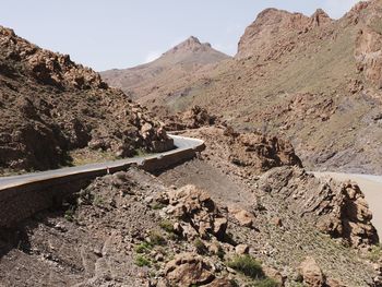 Scenic view of mountains