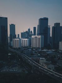 View from 18th floor at tokopedia tower 