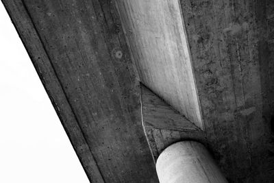 Low angle view of bridge against sky