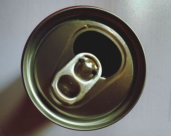 Close-up of object over white background