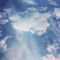 Low angle view of sky