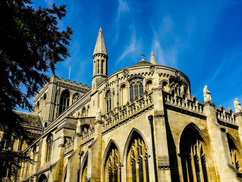 Low angle view of cathedral