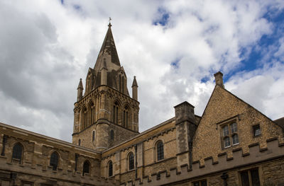 Low angle view of a church