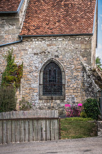 Entrance of old building