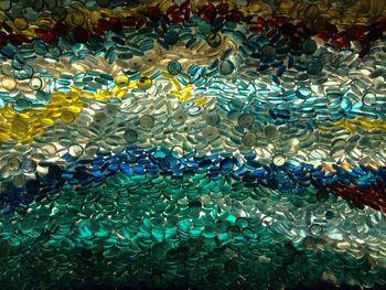 Full frame shot of multi colored water