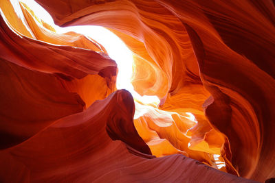 View of antelope canyon