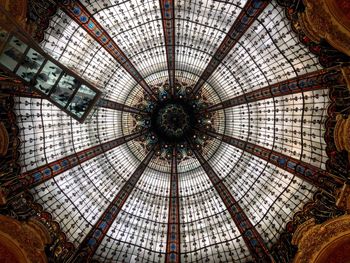 Low angle view of ceiling