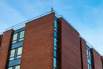 Low angle view of building against sky