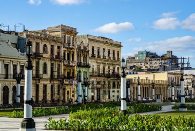 Buildings in city