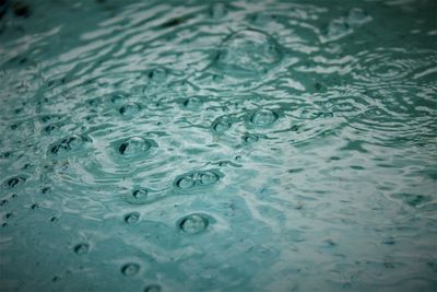 Bubbles in swimming pool