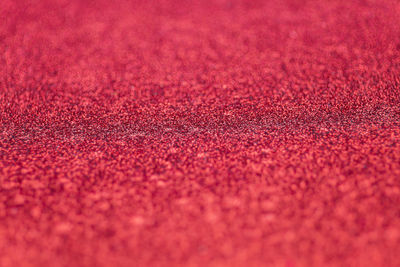 Full frame shot of pink ball on carpet