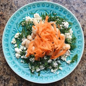 Close-up of food in plate