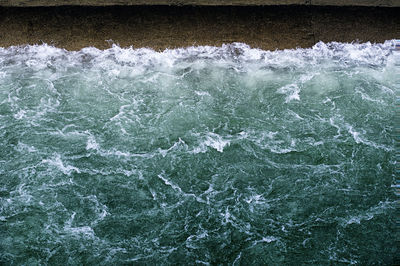 Full frame shot of sea water