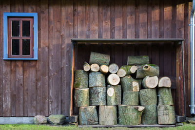 Stack of firewood