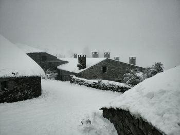 Snow covered landscape