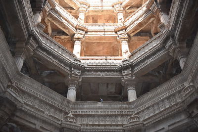 Low angle view of historical building