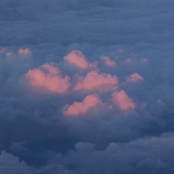 Low angle view of clouds in sky