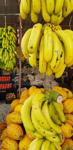 Fruits for sale at market stall