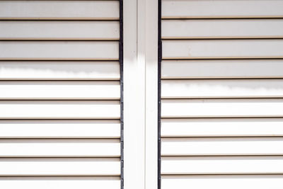 Full frame shot of window blinds