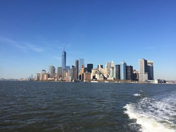 City at waterfront