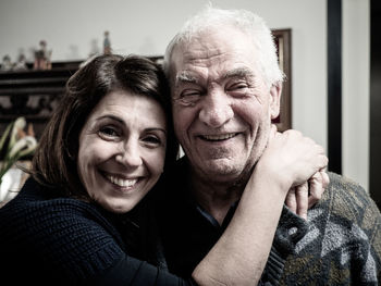 Portrait of smiling couple