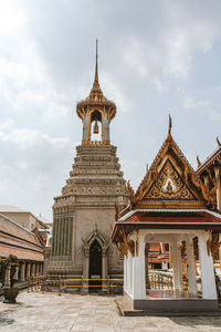 Buddhism temple in bangkok 