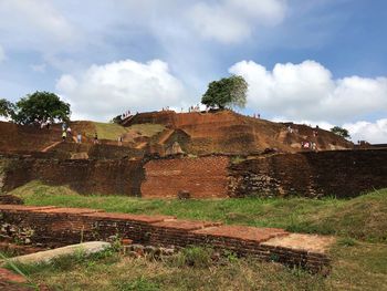 Old ruins of building