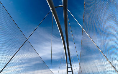 Close-up low angle view of blue sky