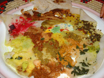 Close-up of food