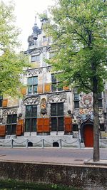 Low angle view of building against sky