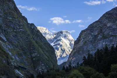 Scenic view of mountains