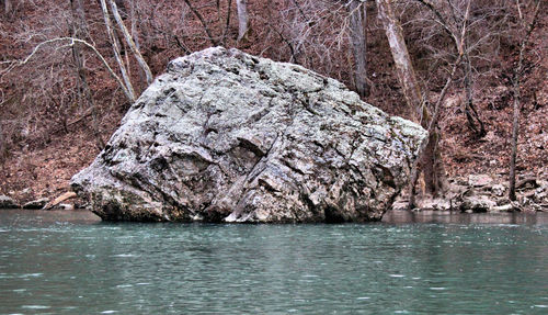 Scenic view of river against sky