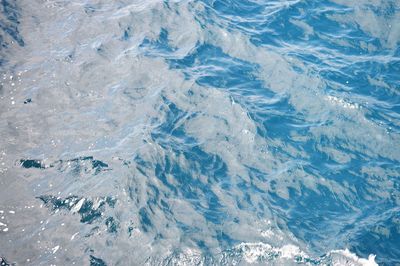 High angle view of swimming pool