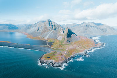Eystrahorn iceland - where the mountains meet the ocean