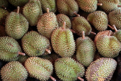 Full frame shot of jackfruits at market