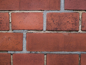 Full frame shot of brick wall