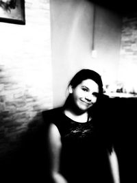 Portrait of a smiling young woman