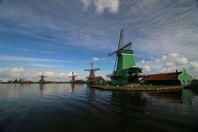 Boats in harbor