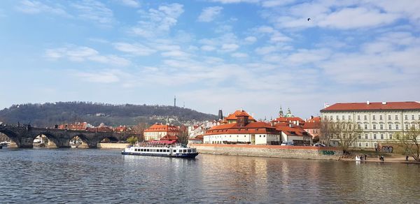 Prague and vltava