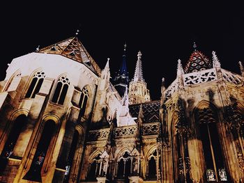 Low angle view of church