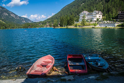 Champex in valais in swiss