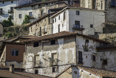 Low angle view of old building