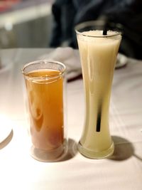 Close-up of drink on table