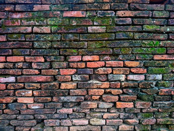 Full frame shot of brick wall