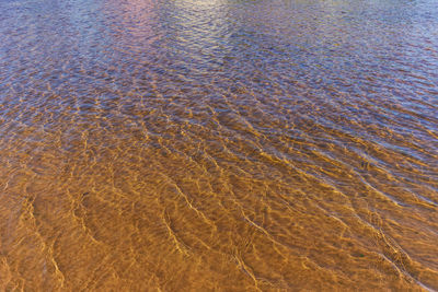 Full frame shot of rippled water