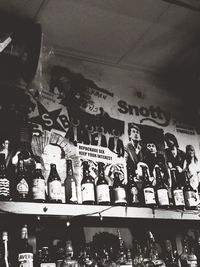 Graffiti on display at store