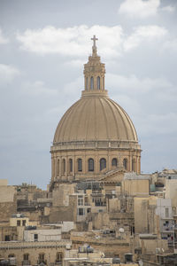 View of historic building against sky