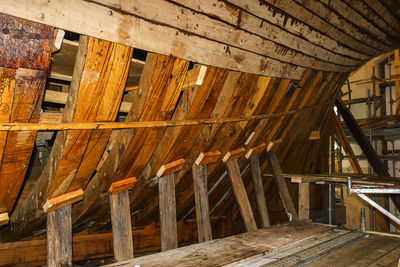 Low angle view of ceiling in building