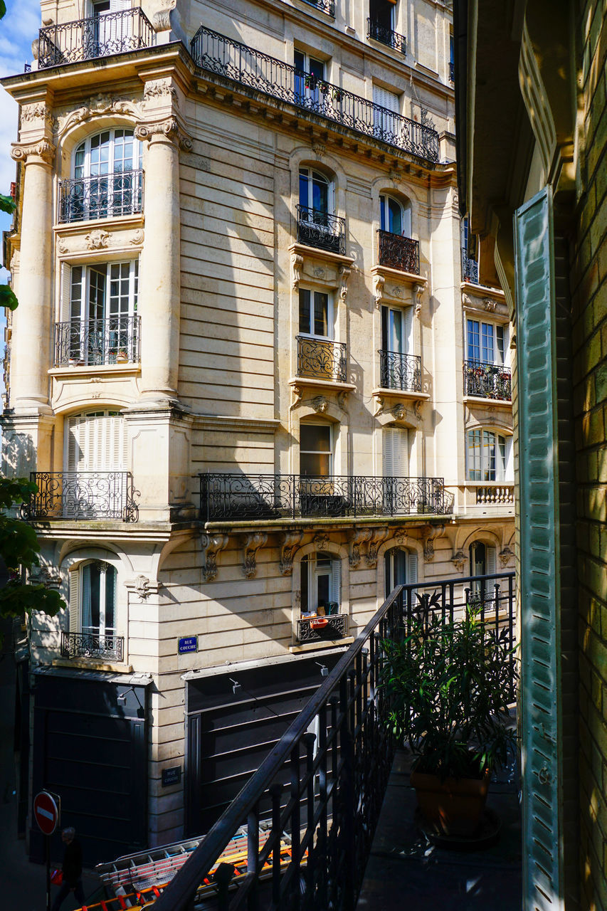 LOW ANGLE VIEW OF BUILDINGS