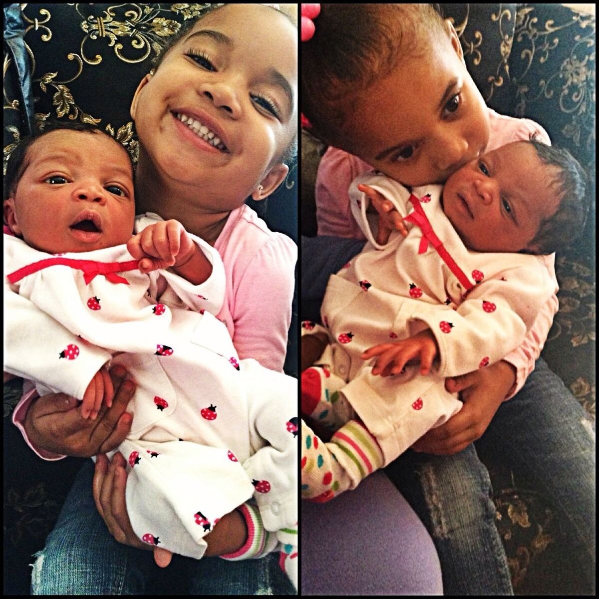 My babyki is a big sister #JaylaMariah